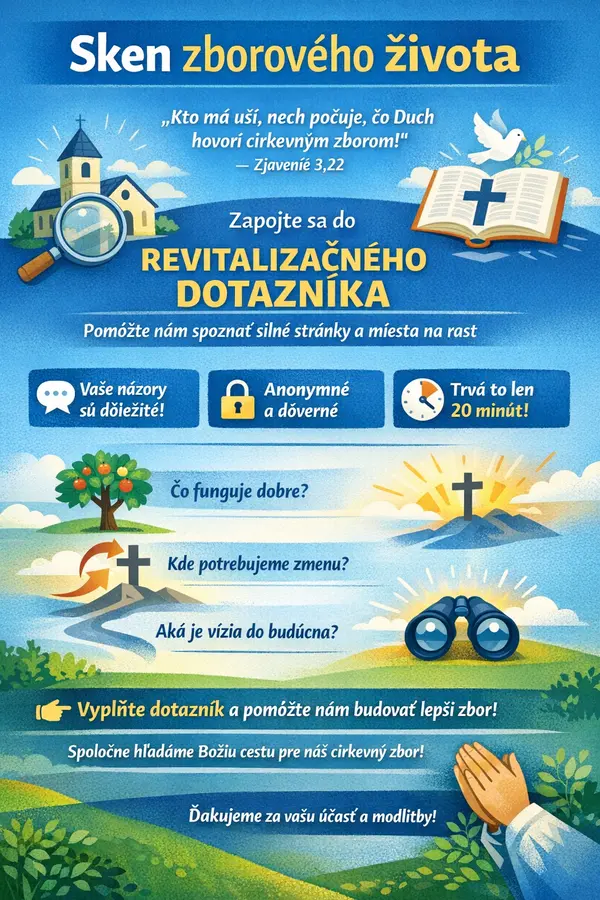 Pomôžte nám vidieť náš cirkevný zbor pravdivo