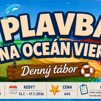 Plavba na oceán viery – denný tábor plný dobrodružstva, priateľstiev a zážitkov