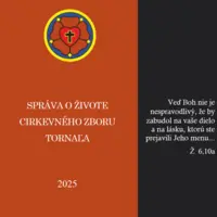 Správa o živote cirkevného zboru za rok 2025